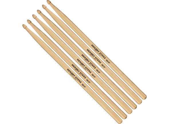 Meinl HICKORY STICKS, 5B, HEAVY DUTY, 3-PACK Meinl HICKORY STICKS, 5B, HEAVY DUTY, 3-PACK